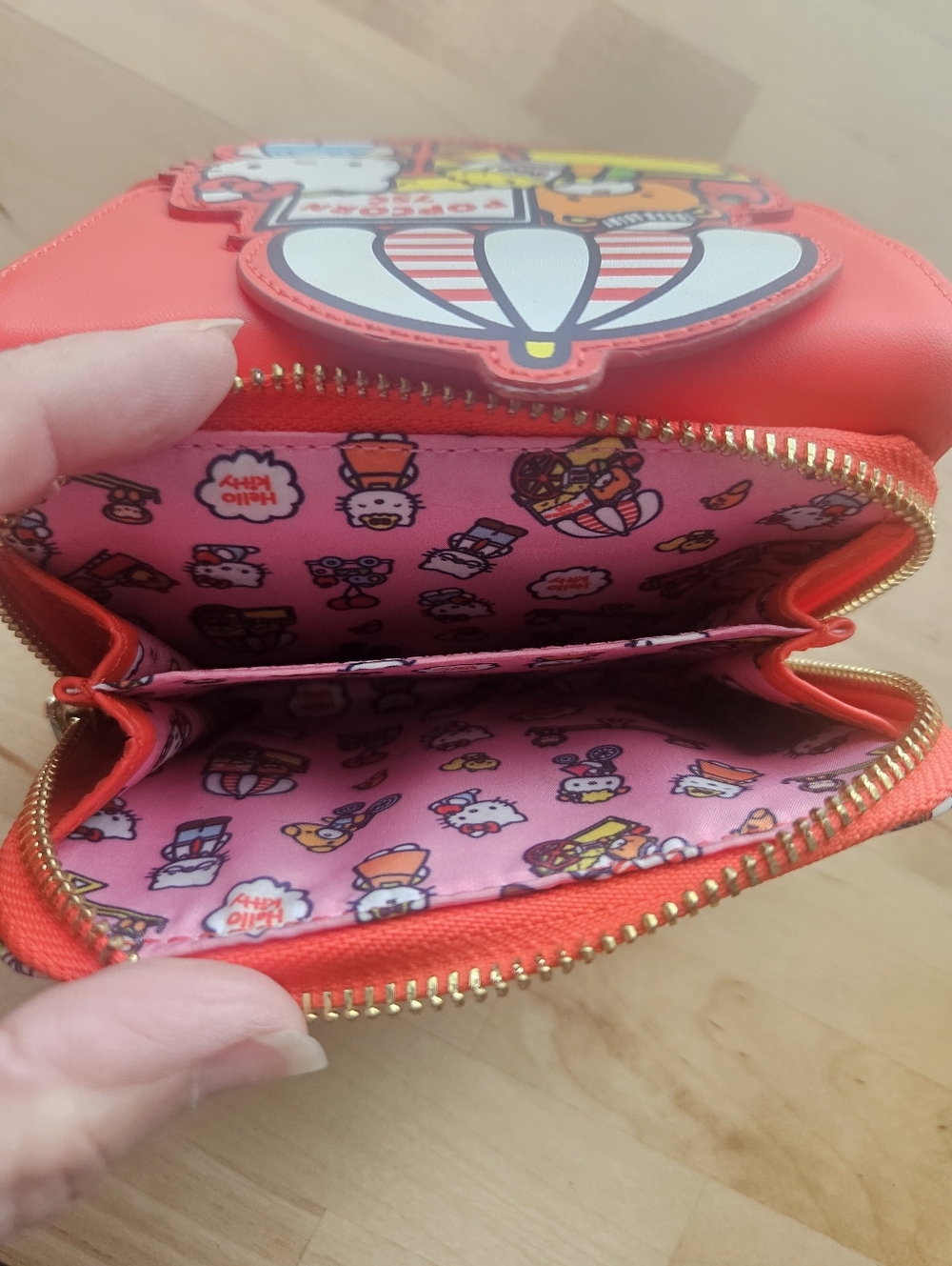 Loungefly Sanrio Mini Backpack Hello Kitty Town & Carnival Flap Wallet Kawaii - Picture 12 of 14